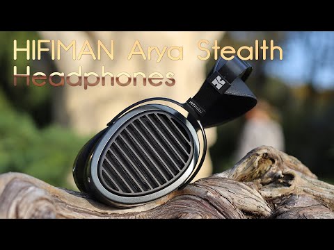 HIFIMAN Arya Stealth Headphones - Wide, Dynamic, Comfortable