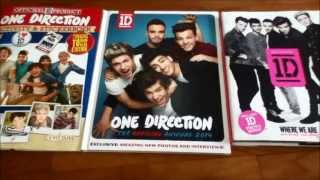 One Direction Books - Where We Are & Official Annual 2014 - YouTube