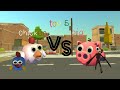 top 5 chicken vs pig || chicken gun animation