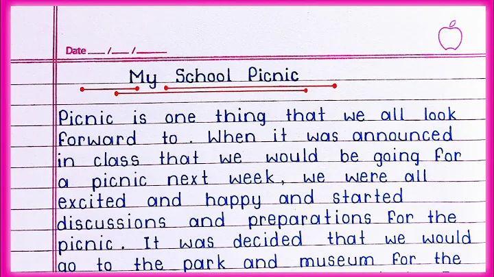 A School Picnic essay in English || Essay on My School Picnic in English || School Picnic essay ||