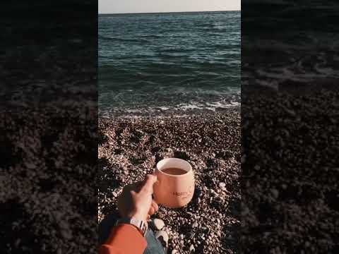 İnstagram Reels Tatil Story Deniz ve Kahve