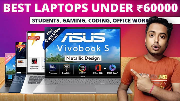 Top 5 Best Laptops Under ₹60000 in 2025🔥|| Best Laptop Under 60000 in 2025 || Best Laptop 2025⚡