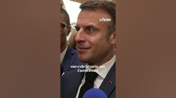 Aya Nakamura a « tout à fait sa place » à la cérémonie d’ouverture des JO, estime Macron
