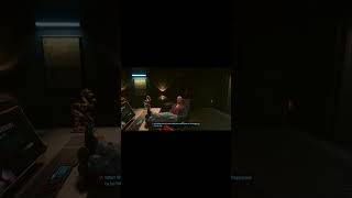 give me my info #cyberpunk2077 #nightcity #cdprojektred #woodman #clouds #sandevistan #playstation5