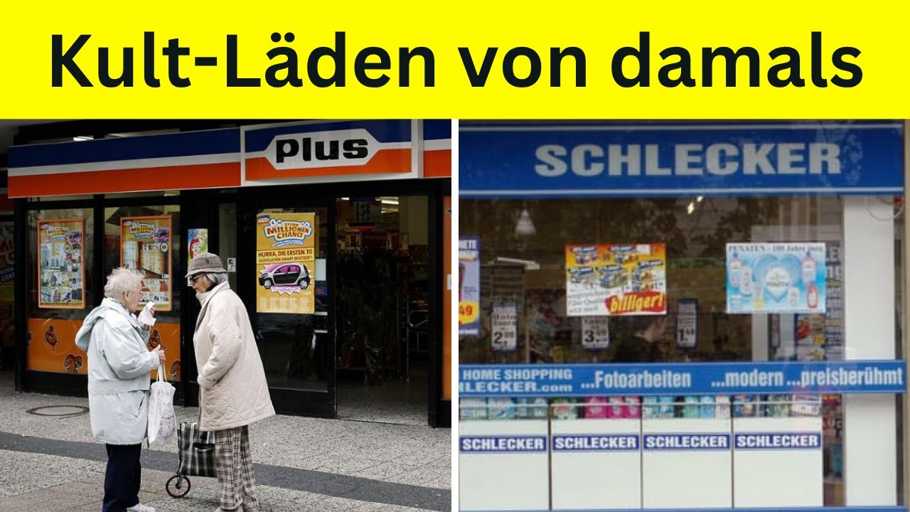 Geschäfte der 70er & 80er, die wir heute schmerzlich vermissen