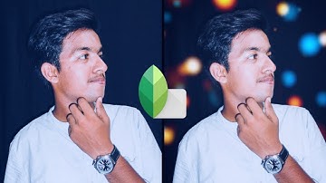 Bokeh EFFECT Using Snapseed You MUST Try!