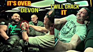 DEVON LARRATT TESTED LEVAN'S CURRENT STRENGTH FINALLY