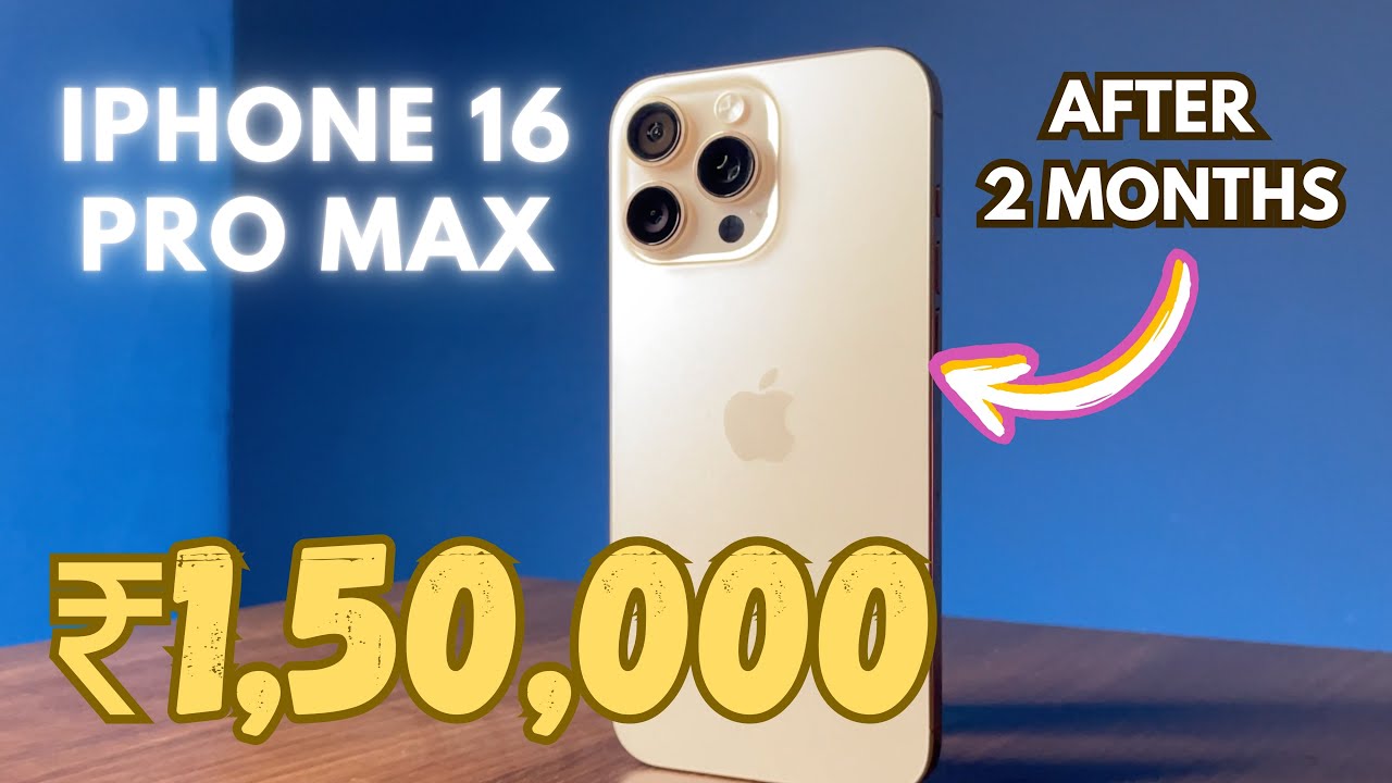 I bought a phone worth 1.5 Lakhs!! iPhone 16 Pro Max- Real World Review
