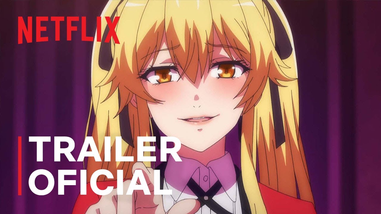 Como Assistir Kakegurui Dublado EP 1 Completo em Português ( Todas  temporadas ) Anime Netflix