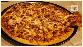 Barbecue Chicken Pizza | BBQ Pizza | Simple & Tasty Recipe