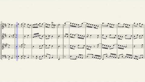Canzona in G Major "Lobet den Herrn, alle Heiden" for Woodwind Quartet