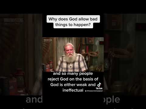 Why does God