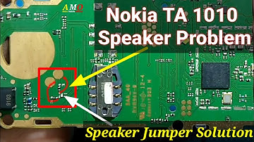 Nokia TA 1010 Speaker Problem Nokia 105 Nokia Speaker Not Work Problem Nokia 1203 Nokia 2100 Speaker