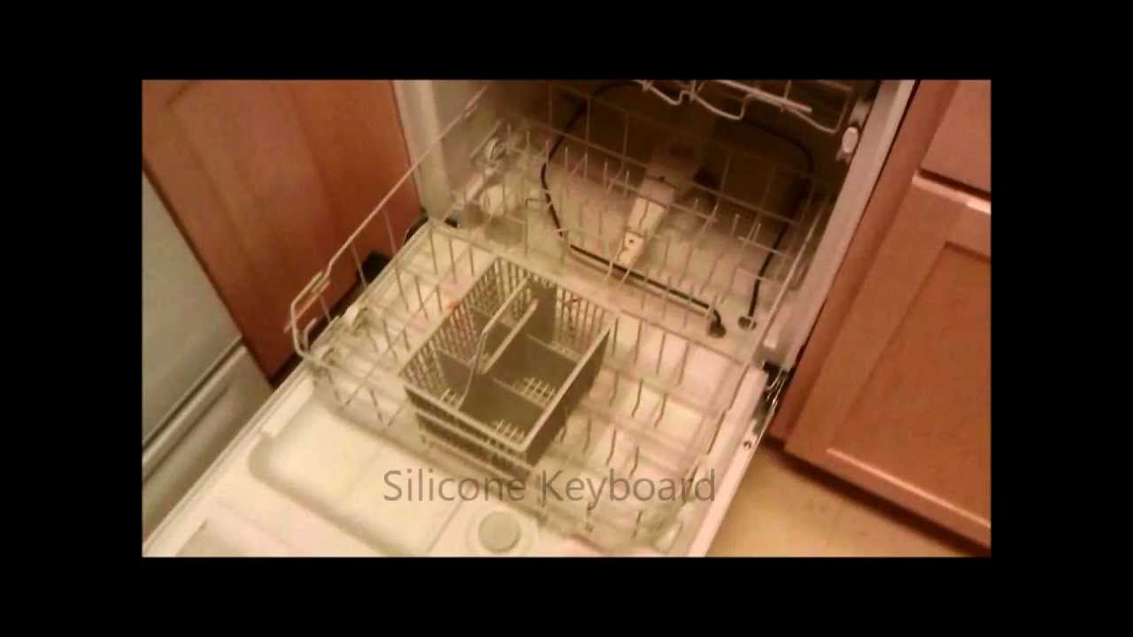 Silicone Keyboard put in the dishwasher YouTube