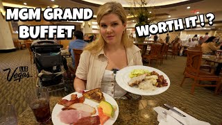 I Tried MGM Grand's $28 All You Can Eat Buffet in Las Vegas..