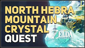 The North Hebra Mountain Crystal Legend of Zelda Tears of the Kingdom