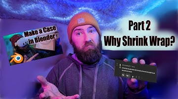 Why would I use Shrink Wrap over Boolean in Blender?
