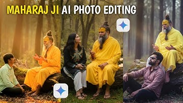 Premanand Ji Ai Photo Editing Prompts | Google Gemini Maharaj Ji Ai Photo Edit | Instagram Trend