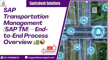 SAP Transportation Management (SAP TM) – End-to-End Process Overview 🚛📦