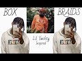 DETAILED Lil Yachty Inspired Box Braids w/ Beads | Tutorial For Men