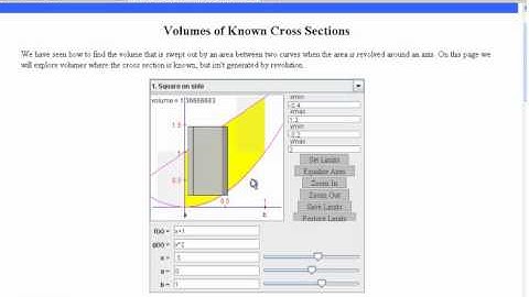 APCalc - Volumes of Known Cross Section - part 4