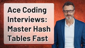 Ace Coding Interviews: Master Hash Tables Fast
