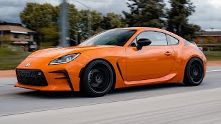 Slamming the GR86 on ISC COILOVERS!