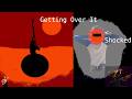 Getting over it while playing Getting Over It.