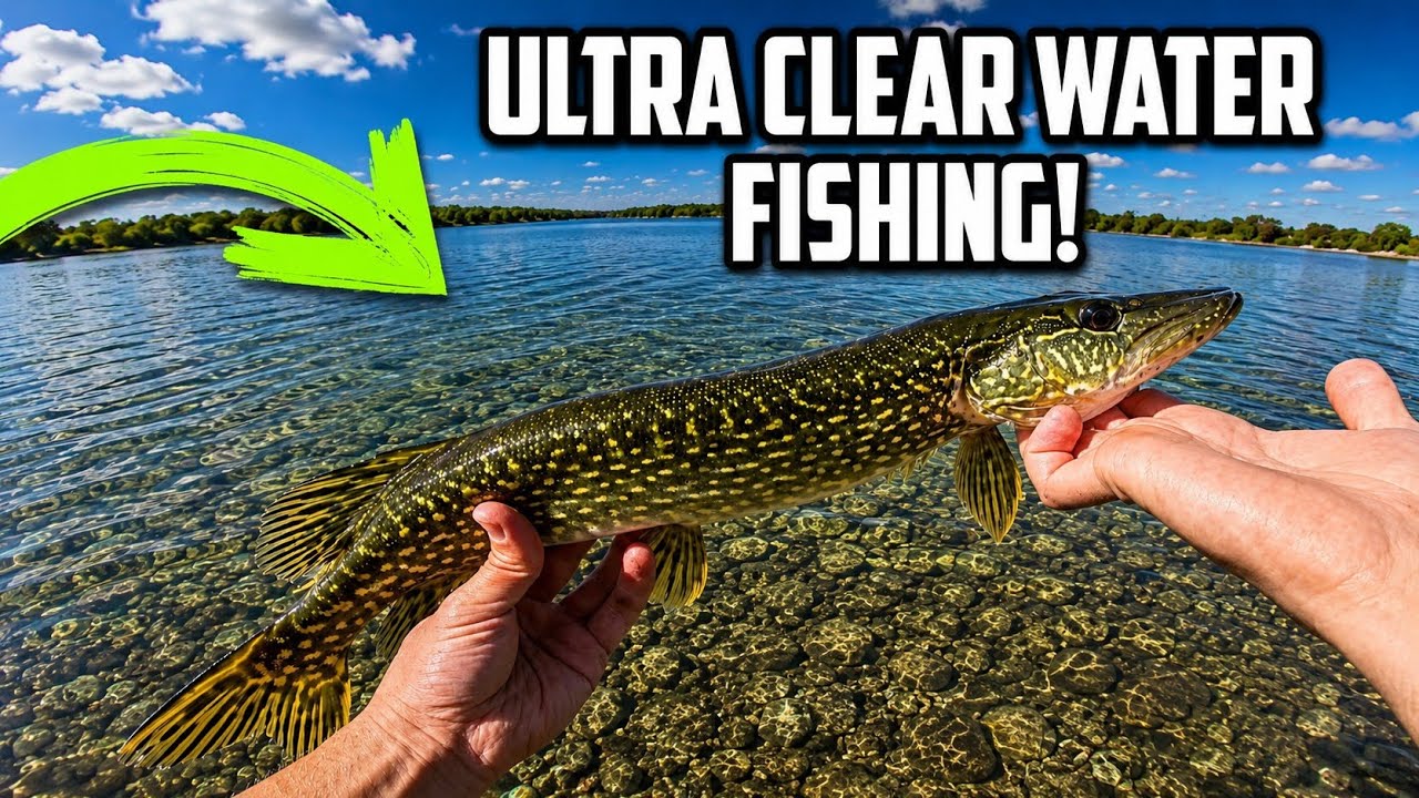 Summer Time Fishing An Ultra Clear Quarry