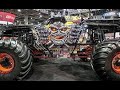 BeamNG Drive Monster Jam Stadium Series Yellow Stop 1!!
