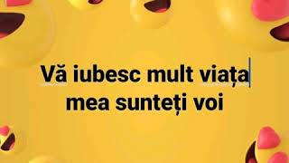 Vă iubesc mult