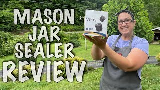 New Mason Jar Vacuum Sealer Review