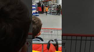 Forklift at Costco