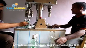 ropp cap locking machine,  crown capping corking machine , bottle capper