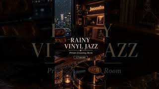 Rainy Vinyl Jazz Hits Different at Midnight 🌧️