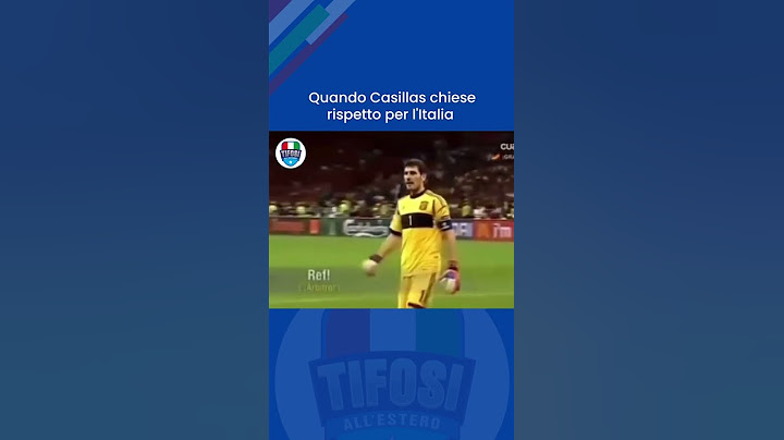 Quella volta in cui Iker #Casillas chiese RISPETTO per l'Italia 👏#Amarcord #Shorts #Europei #Respect