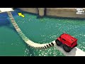 GTA 5 🐸 Beautiful Pipes Slide Across The Water