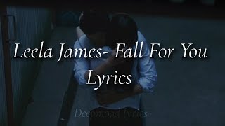 Leela James- Fall For You (lyrics)