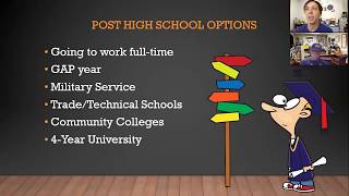 Video #1: Post High School Options-What Are The Paths I Can Follow Upon High School Graduation
