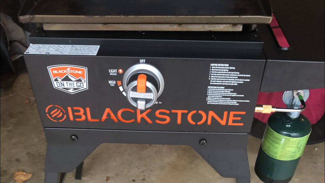The Blackstone On the Go Grill review YouTube
