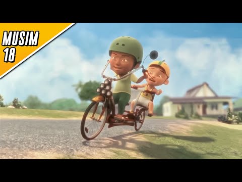 Upin & Ipin Musim 18 Full Movie - IJat Sudah Berani Naik Sepeda | Upin Ipin Terbaru