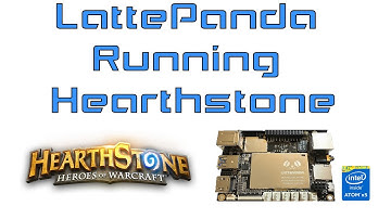 LattePanda Running Hearthstone . Windows 10 Single Board Computer