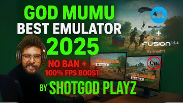 BGMI Emulator God MUMU Setup 2025 ✅ Boost FPS on Low-End PC | Best Settings + Fusion File Update