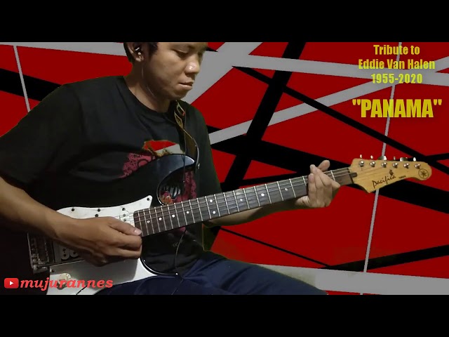 Tribute to Eddie Van Halen Panama || Guitar Cover class=