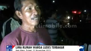 Download lagu Lima Rumah Warga Terbakar, Warga Histeris Sindo Pagi 22 Nov 2015