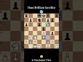 Hans Niemann Brilliant Queen Sacrifice and Aura. #chess #chesmeme #chesspuzzle #chessforfun #tactics