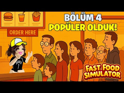 ARIGİLLER DONALDS ÜNLÜ OLDU😊AYŞEM ECE ARI💥ARIGİLLER🐝FAST FOOD SIMULATOR