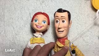 Fixing #Woody & #Jessie #toystory