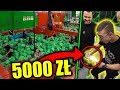 SCHOWALIŚMY 5000 ZŁ W GĄBKACH W PARKU TRAMPOLIN!