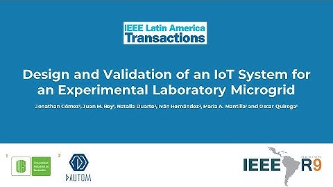 Design and Validation of an IoT System for an Experimental Laboratory Microgrid